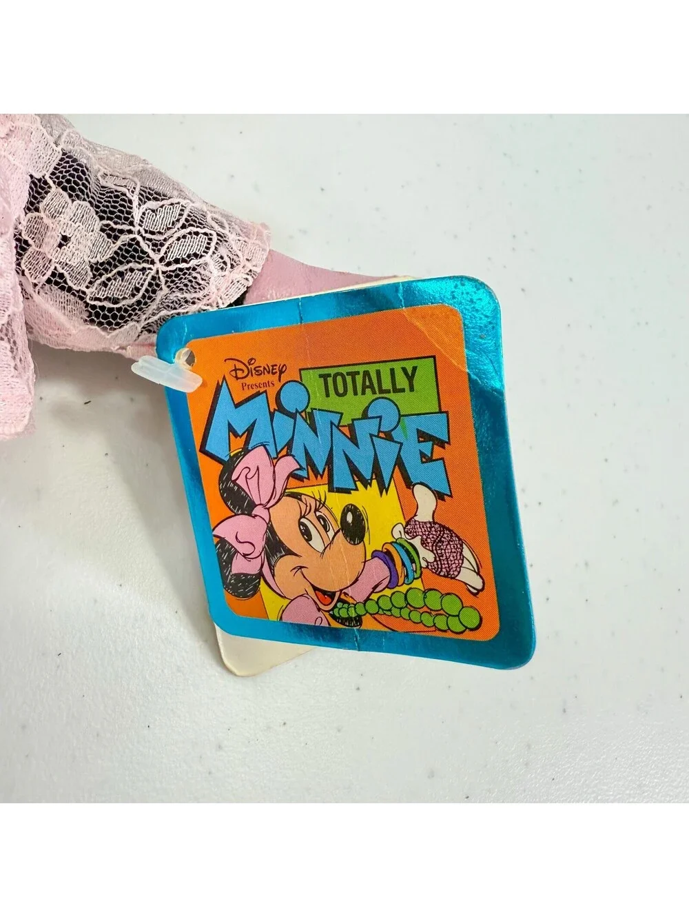 1986 Disney Totally Minnie Doll Applause #8534 Vinyl Head RARE MINI SKIRT & LACE